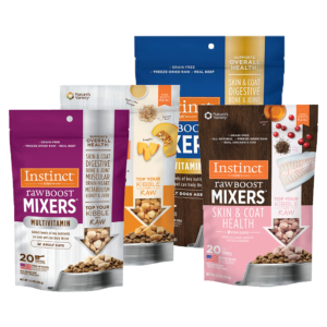 October Sale - Instinct Raw Boost Mixers - Dog and Cat